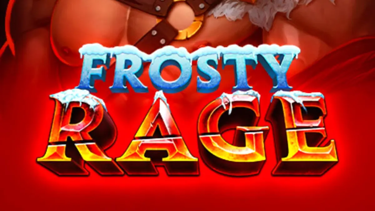 Tampilan visual slot Frosty Rage dengan tema gladiator musim dingin