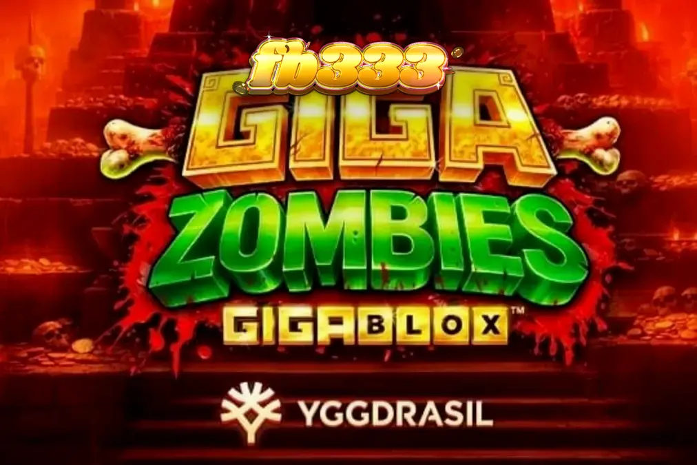Tampilan visual slot Giga Zombies dengan tema hutan Mesoamerika dan zombi